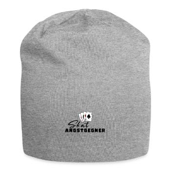 Skat Fear Opponent - Jersey Beanie - heather grey - Front