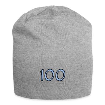 HAPPY BIRTHDAY. HAPPY BIRTHDAY. ANNIVERSARY. - Jersey Beanie - heather grey - Front