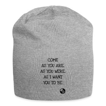 Come as you are - Nirvana - Kurt Cobain - Jersey Beanie - heather grey - Front
