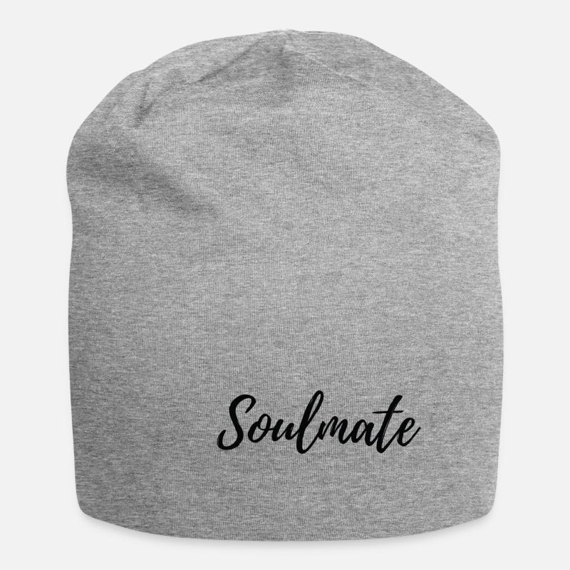 MINDSET DESIGN "Soulmate" - Jersey Beanie - heather grey