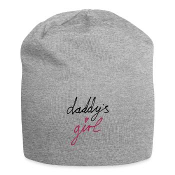 daddys girl - Jersey-Beanie - Grau meliert - Vorne