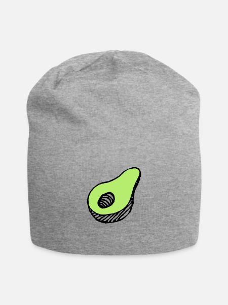 avocado - Jersey Beanie - heather grey