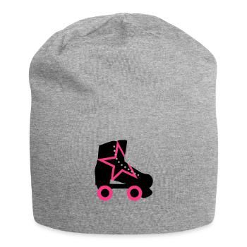 rollschuh - Jersey-Beanie - Grau meliert - Vorne