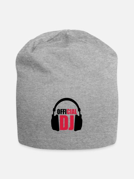Official DJ - Bonnet en jersey - gris chiné