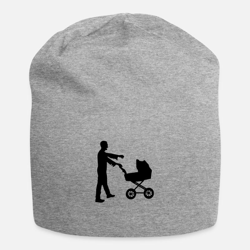 WALKING DAD - Jersey-Beanie - Grau meliert