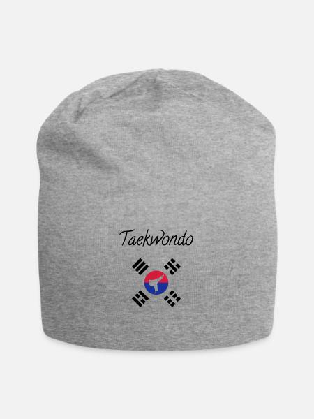 Taekwondo Taekwondoin Tae-Kwon-Do Tae Kwon Do - Jersey Beanie - heather grey