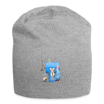 Chirurgie plastique - Bonnet en jersey - gris chiné - Devant