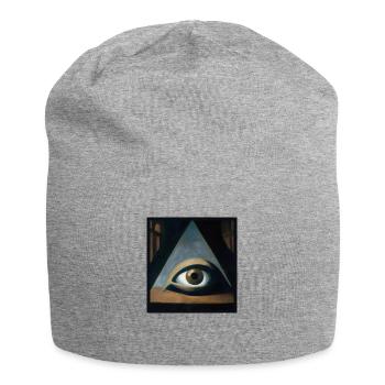 The Occult Eye - Jersey Beanie - heather grey - Front