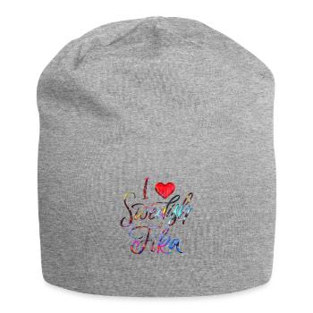 Suède Suède Viking Norden Scandinavie fika - Bonnet en jersey - gris chiné - Devant
