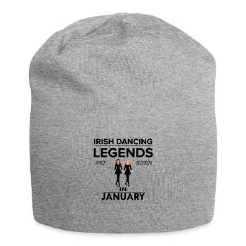 Dancing Dance Music - Jersey Beanie - heather grey - Front