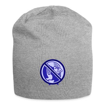 Man, forbidden. Restriction and discrimination - Jersey Beanie - heather grey - Front
