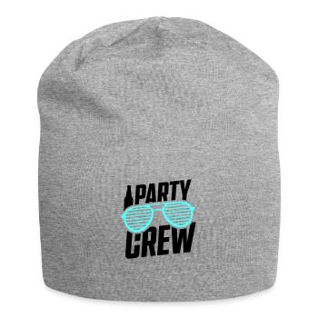 Party Crew - Jersey Beanie - heather grey - Front