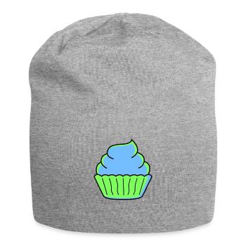 Cupcake - Bonnet en jersey - gris chiné - Devant