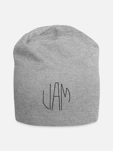 Liam - Bonnet en jersey - gris chiné