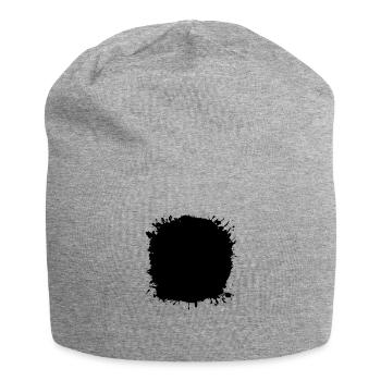 Taches d’éclaboussures - Bonnet en jersey - gris chiné - Devant