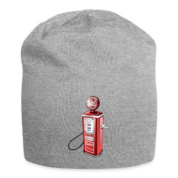 Petrol pump - Jersey Beanie - heather grey - Front