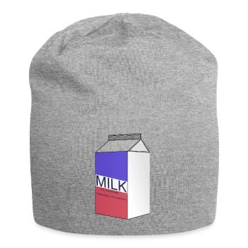 lait - Bonnet en jersey - gris chiné - Devant