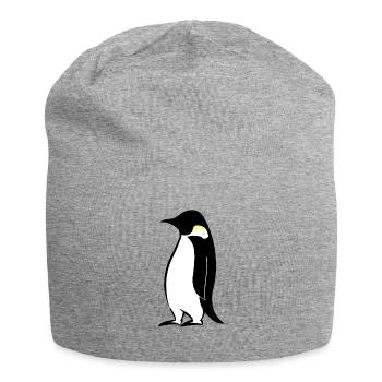 PENGUIN - Jersey Beanie - heather grey - Front