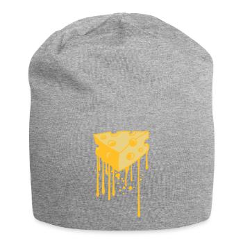 tropfen graffiti schmelzkaese schmelzen spray kaes - Jersey-Beanie - Grau meliert - Vorne