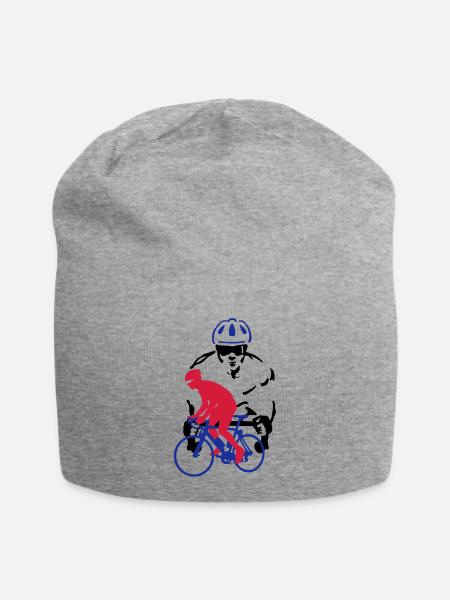 Rennrad - Jersey-Beanie - Grau meliert