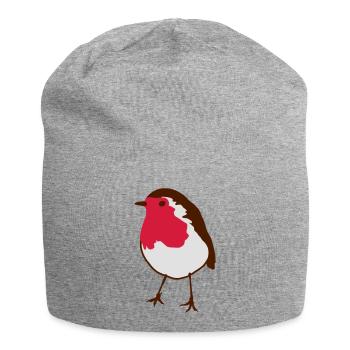 merle - Bonnet en jersey - gris chiné - Devant