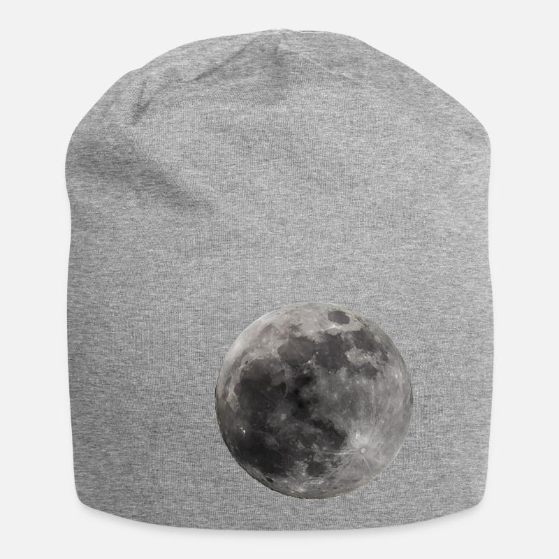 Lune - Bonnet en jersey - gris chiné