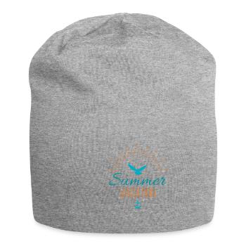 Summer - Jersey Beanie - heather grey - Front