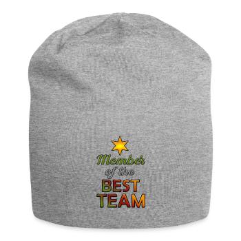 Member of the best team - Bonnet en jersey - gris chiné - Devant