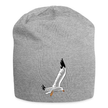 fliegende moewe vogel - Jersey-Beanie - Grau meliert - Vorne