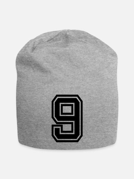 9 - Jersey Beanie - heather grey