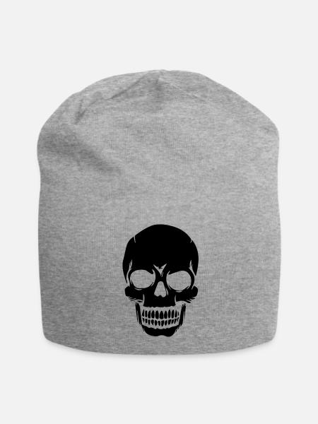 Skull White Skull Conception - Bonnet en jersey - gris chiné