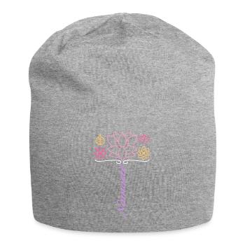 Namaste - Bonnet en jersey - gris chiné - Devant