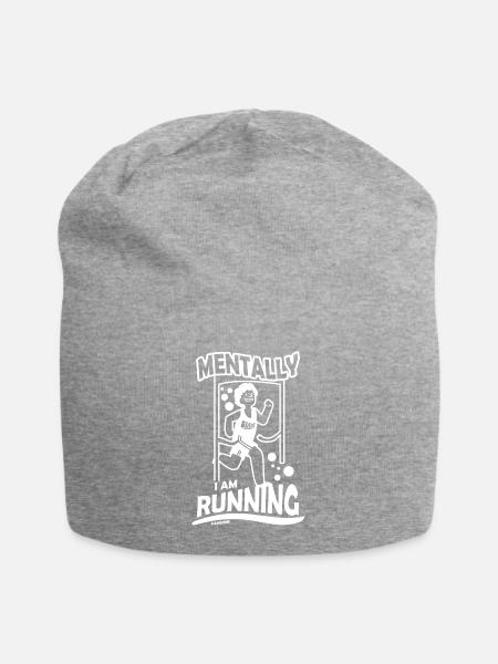 Laufen - Jersey-Beanie - Grau meliert