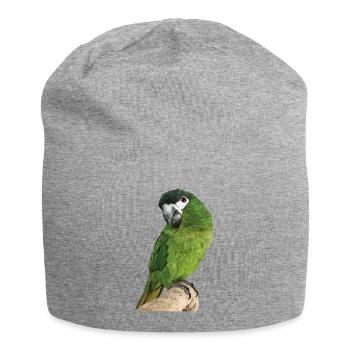 Le noble ara - Bonnet en jersey - gris chiné - Devant