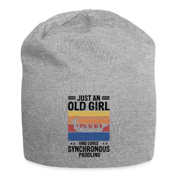 Dragon Boat Theme for Dragon Boat Paddling - Jersey Beanie - heather grey - Front