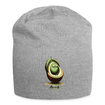 Avo - Jersey-Beanie - Grau meliert - Vorne