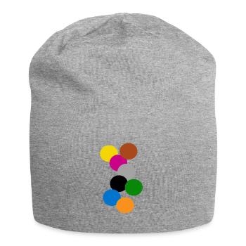 anneaux image16 - Bonnet en jersey - gris chiné - Devant