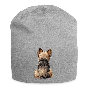 Yorkshire Terrier - Jersey Beanie - heather grey - Front