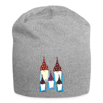 wichtel 5er - Jersey-Beanie - Grau meliert - Vorne