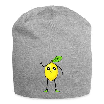 Lemon Lemon Fruit Fruits Vitamins - Jersey Beanie - heather grey - Front