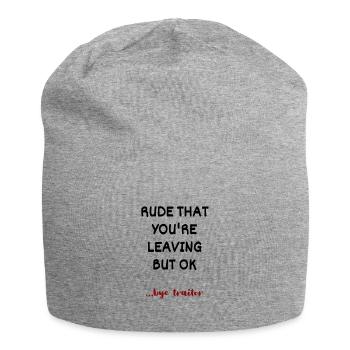 Marche des employés pour les femmes, marche des employés - Bonnet en jersey - gris chiné - Devant