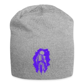 Dreaming astronaut - Jersey-Beanie - Grau meliert - Vorne