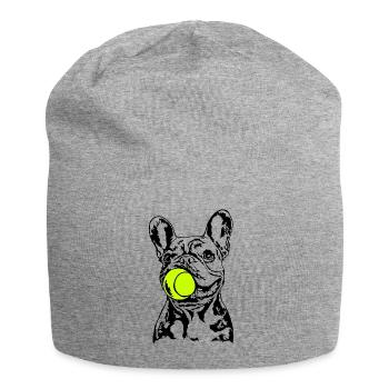Bouledogues Français Chiens Chien Wilsigns - Bonnet en jersey - gris chiné - Devant
