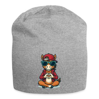 Aimer les vibrations de Colt - Bonnet en jersey - gris chiné - Devant