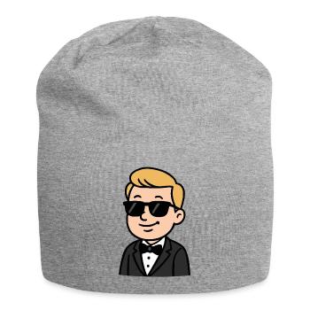 braeutigam sonnenbrille comic - Jersey-Beanie - Grau meliert - Vorne