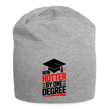 Bachelor Master Doktortitel - Jersey-Beanie - Grau meliert - Vorne
