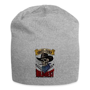 Ville fantôme - Far West - Bonnet en jersey - gris chiné - Devant