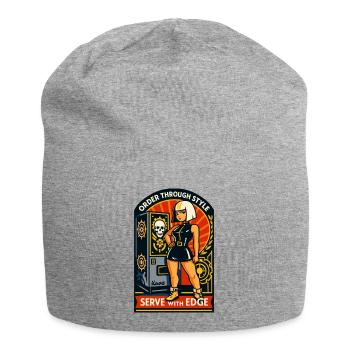 Vault Vixen Edge - Jersey-Beanie - Grau meliert - Vorne