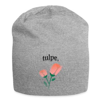 tulpe. - Jersey-Beanie - Grau meliert - Vorne