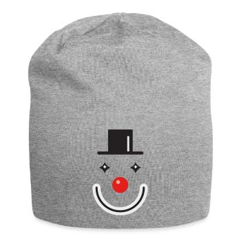 Clown - Bonnet en jersey - gris chiné - Devant